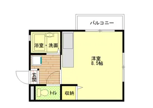 エルヴァージュ【2階】の間取り