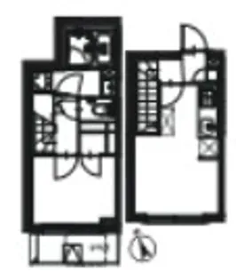 ASTILE代々木公園【1階】の間取り
