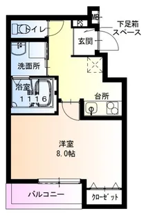 フジパレス百舌鳥駅南I番館【2階】の間取り