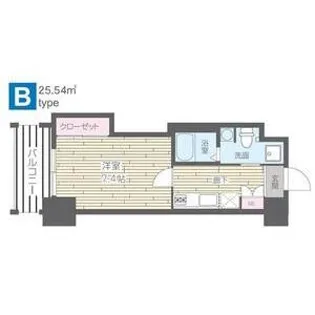 HF四条河原町レジデンス【3階】の間取り