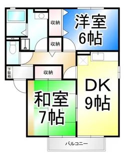 リバーシティー【1階】の間取り