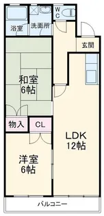 第一川鍋ビル【3階】の間取り