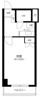 アカデミー・グローリア初穂町田合同ビル【5階】の間取り