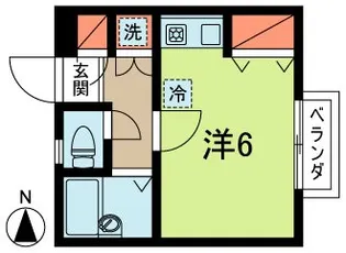 サニー今川【2階】の間取り