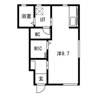 EQUUS A【1階】の間取り