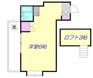CASA109【2階】の間取り