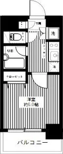 スパシエルクス府中【7階】の間取り