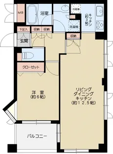 AZ小石川【4階】の間取り