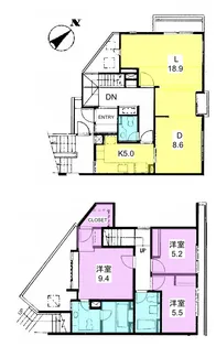 RIS目黒IIの間取り