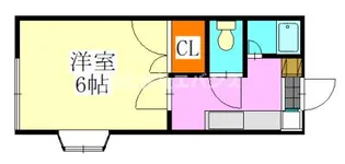コーポ藤崎I【1階】の間取り