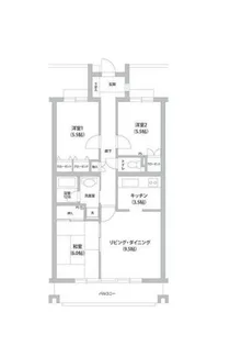テルミビル【2階】の間取り