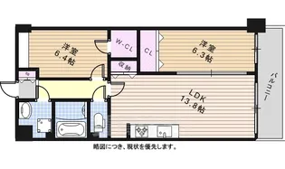 Charme Hongo(シャルム本郷)【2階】の間取り