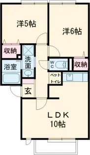 リヴェール(リヴェール)【2階】の間取り