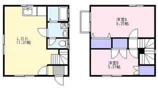 フレンズハウス小木津の間取り