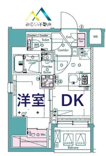SYFORME SHINKOYASU【3階】の間取り