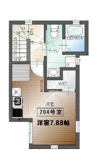 マイレジデンス府中【2階】の間取り