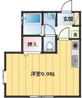 ラポール佐倉B棟【1階】の間取り