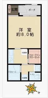 グランツ本郷菊坂【1階】の間取り