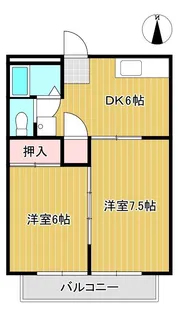ウィステリア瀬戸【2階】の間取り
