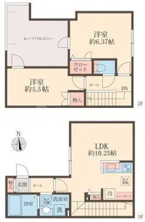 モンシャンの間取り