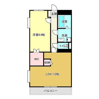 丸和マンションII【1階】の間取り
