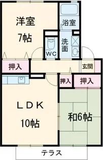 ミーツハウス【1階】の間取り
