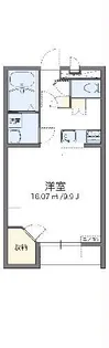 レオパレス吹上ヒルズ【1階】の間取り