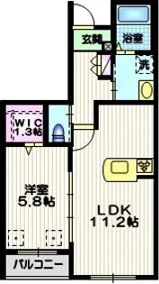 Qualite 倶楽部 玄(カリテクラブゲン)【1階】の間取り