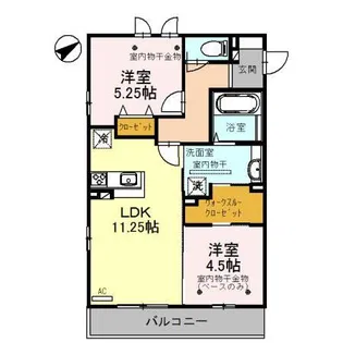ルアナ・マーリエ マーリエ(Malie)【3階】の間取り