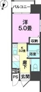 フルフィールタイパナ【3階】の間取り