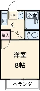 エクセル榊原【1階】の間取り