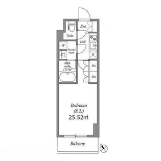 M RESIDENCE西巣鴨【3階】の間取り