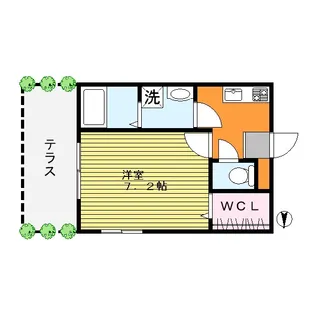 エスポワールコスギ【1階】の間取り