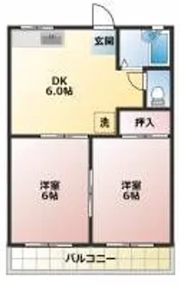ルミエール【1階】の間取り