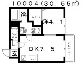 メゾンドリーム藤井寺【3階】の間取り