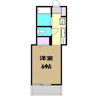 スマイルロフト新町【1階】の間取り