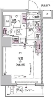 ARCOBALENO HORIKIRISHOBUEN【2階】の間取り