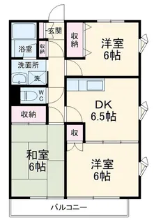 サマックス・マロニエ【2階】の間取り