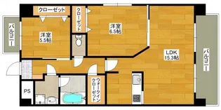 メゾン ド 江坂【6階】の間取り