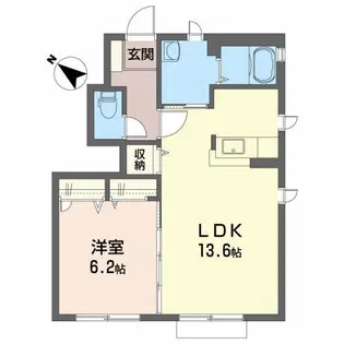ソフィア【1階】の間取り