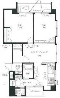 ライオンズマンション目黒第2【3階】の間取り