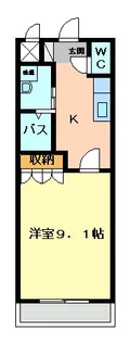 メゾンリバティー【2階】の間取り