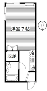 ホワイトプラザ玉村【2階】の間取り