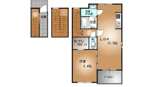 栃木県宇都宮市今泉新町【アパート】の間取り