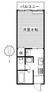ワイドヒル(家)【1階】の間取り