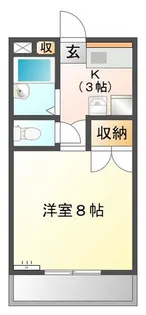 コーポタケナミ【2階】の間取り