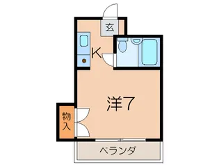 フジハイツの間取り