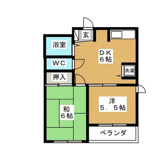 東京都葛飾区東新小岩4【マンション】の間取り