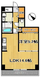 アークデュオ仙台宮町【4階】の間取り