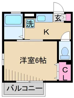 神奈川県横浜市港北区日吉本町2【アパート】の間取り